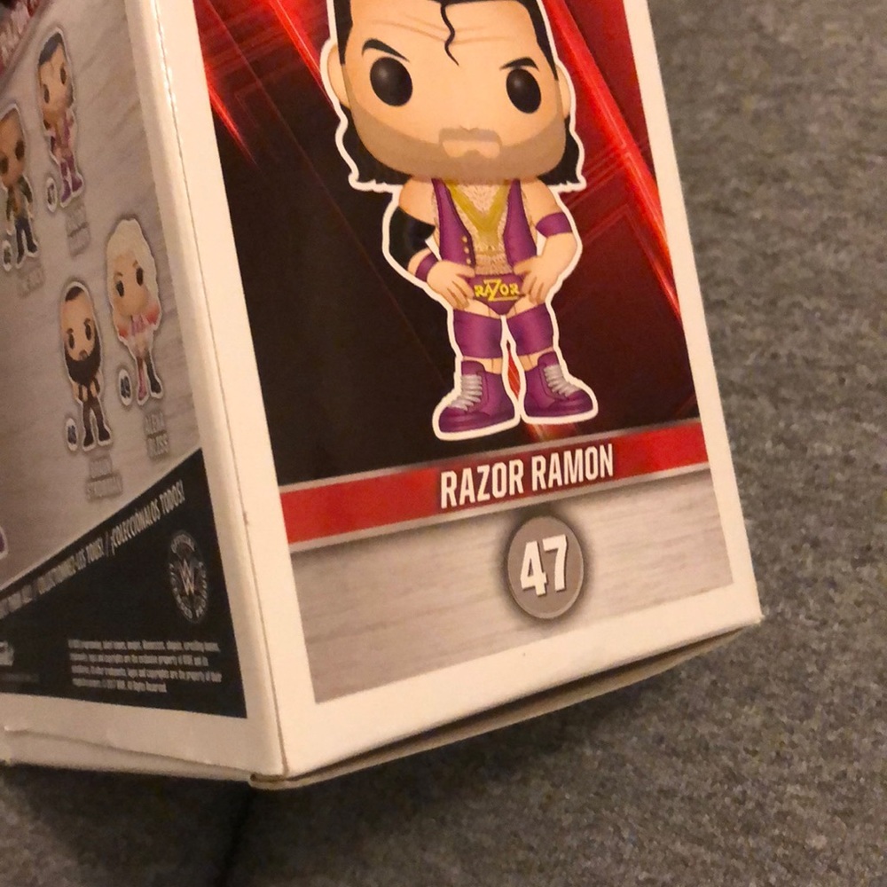 ⛓ NEW 🧔🏻 FunKo POP #47 🪒 Razor Ramon ⛓ WWE⛓ - Picture 7 of 9